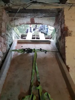 Basement Conversion, Church Lench — basement walls being tanked and insulated