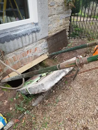 Basement Conversion, Church Lench — structural and tanking works in progress