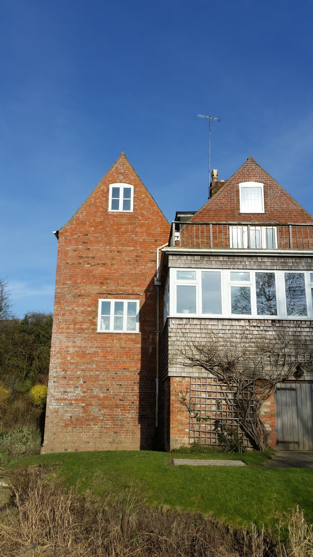 Chadbury Mill, Evesham — original mill building, February 2015