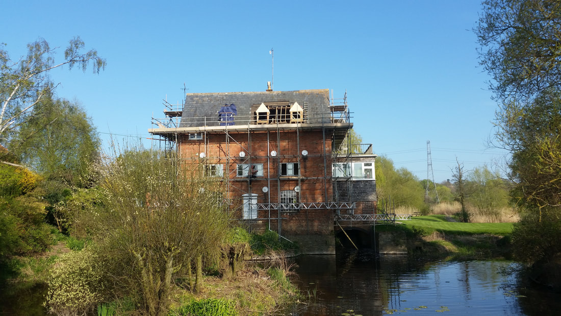 Chadbury Mill, Evesham — roof structure and rafters replacement