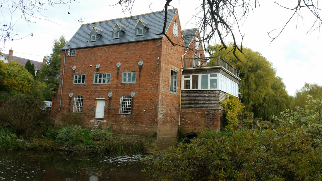Chadbury Mill Evesham — heritage roof and rafter replacement