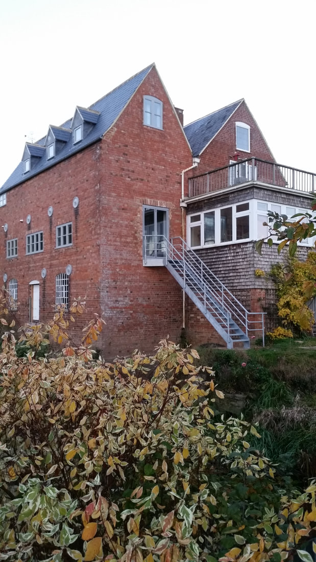 Chadbury Mill, Evesham — mid-refurbishment works, October 2015