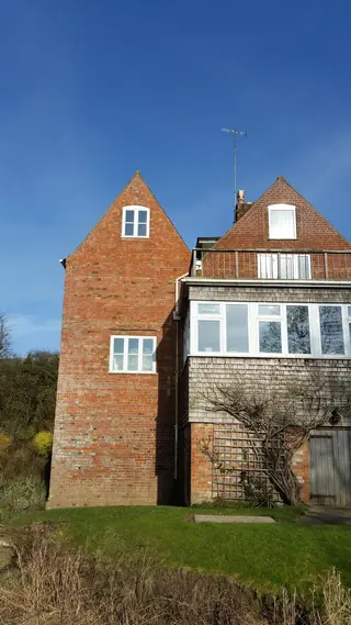 Chadbury Mill, Evesham — original mill building, February 2015