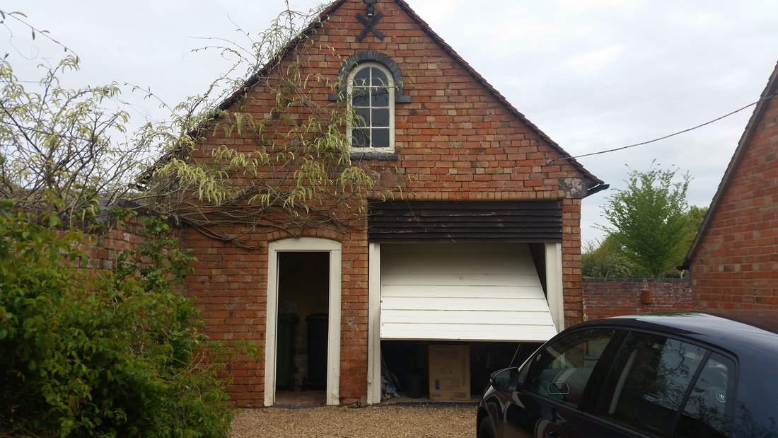 Coach-House, Church Lench — original coach-house before works, May 2015