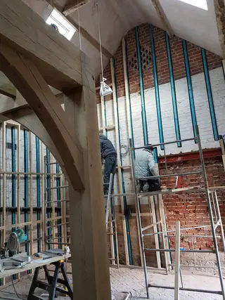 Interior Works — completed interior woodwork and renovation detail
