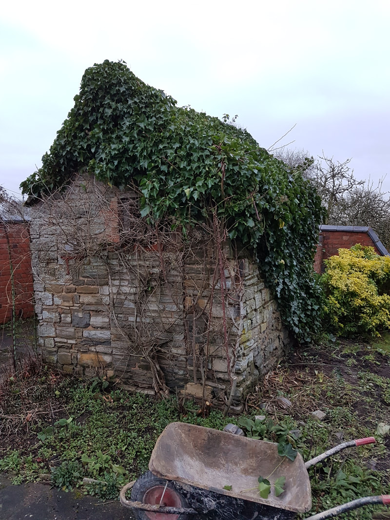 Outbuilding, Church Lench — foundation excavation and groundworks