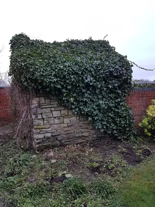 Outbuilding, Church Lench — groundworks and foundation stage, January 2018