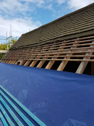 Professional Roof Work — roof tiles and covering inspection, May 2018