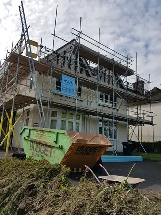 Professional Roof Work — roof covering and repair works detail