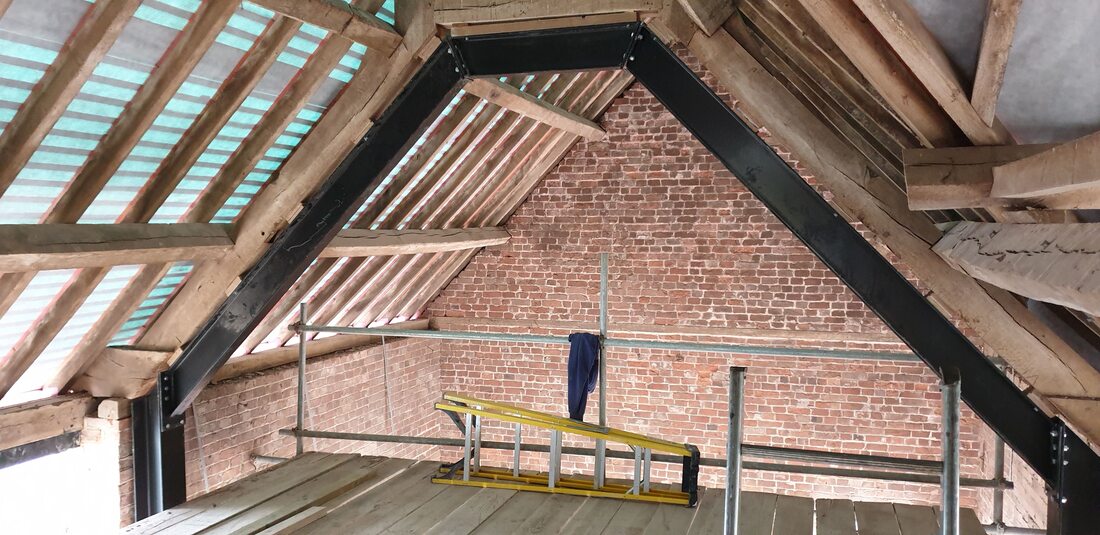 Salford Priors Barn Conversion — finishing and fit-out works, August 2019