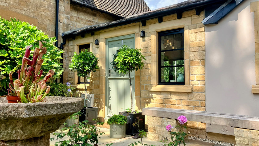 The Firs, Chipping Campden — completed exterior stonework