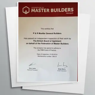 British Board of Agrément and trade certification logos